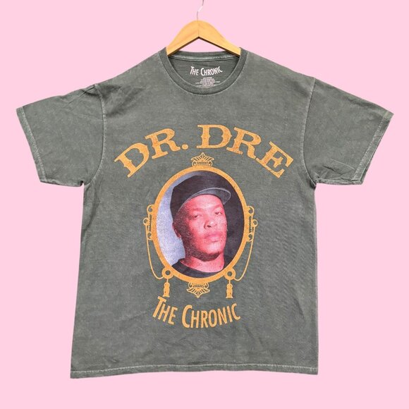 Death Row Dr Dre The Chronic Hip-Hop Debut Album Tee M - Picture 1 of 4